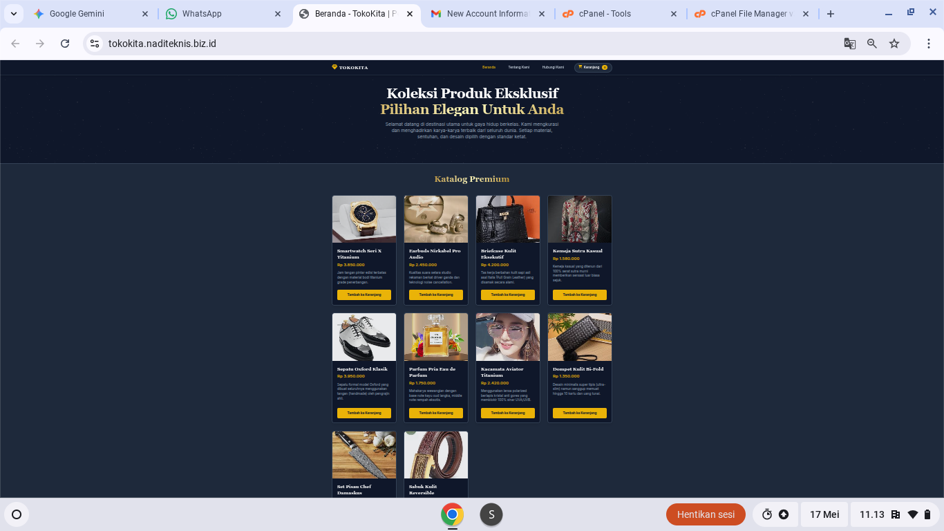 Contoh Web Perusahaan